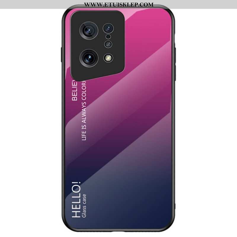 Etui do Oppo Find X5 Szkło Hartowane Witam